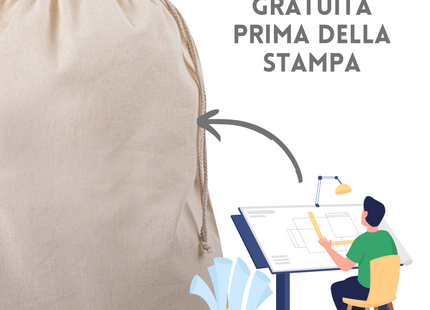 sacchetti in cotone personalizzati PG193