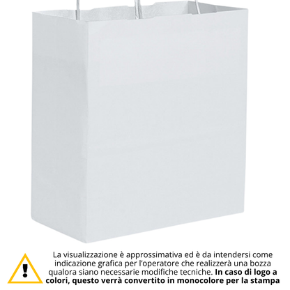 Shopper in carta personalizzate 18x8x21  cm | Cod. PG041