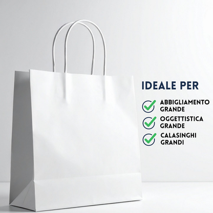 Shopper in carta personalizzate 45x48x20 cm | Cod. PG037