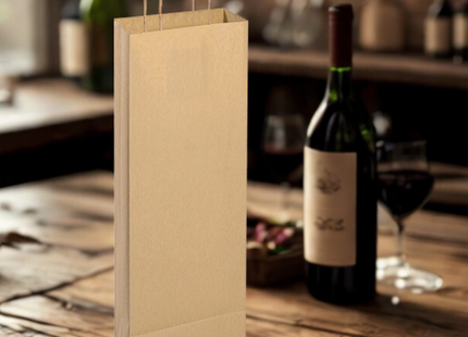 Shopper in carta personalizzate per bottiglie doppia 18x8x39 cm | Cod. PG021