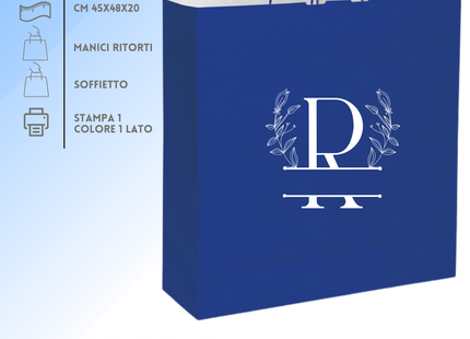 Shopper in carta personalizzate 36x41x12 cm | Cod. PG033