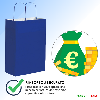 Shopper in carta personalizzate 22x29x10 cm | Cod. PG035
