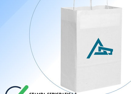 Shopper in carta personalizzate 24x10x32 cm | Cod. PG040