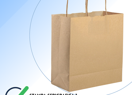 Shopper in carta personalizzate 18x8x21  cm | Cod. PG051