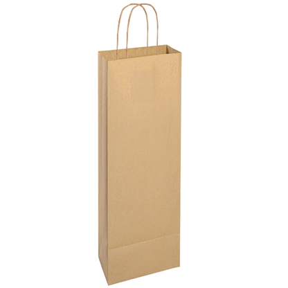 Shopper in carta personalizzate per bottiglie 14x8,5x39,5 cm | Cod. PG020