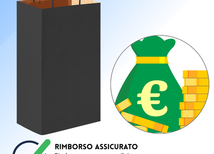 Shopper in carta personalizzate per bottiglie doppia 18x8x39 cm | Cod. PG016