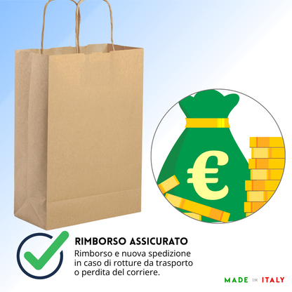 Shopper in carta personalizzate 28x40x10 cm | Cod. PG053