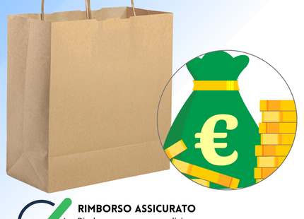 Shopper in carta personalizzate 18x8x21  cm | Cod. PG051