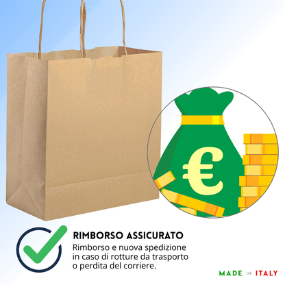 Shopper in carta personalizzate 18x8x21  cm | Cod. PG051