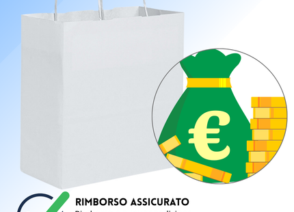 Shopper in carta personalizzate 45x48x20 cm | Cod. PG037