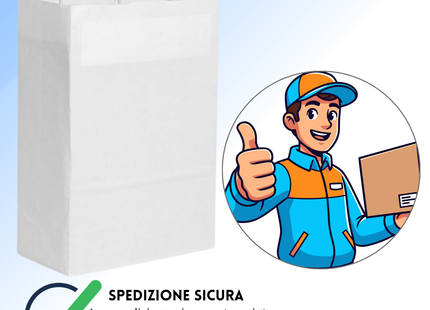 Shopper in carta personalizzate 24x10x32 cm | Cod. PG040