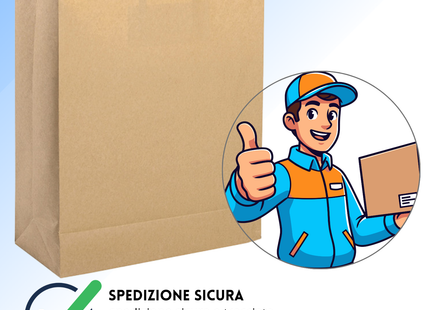 Shopper in carta personalizzate 45x46x20 cm | Cod. PG055