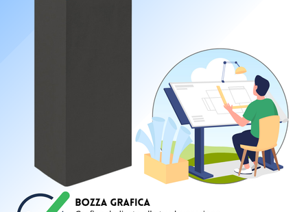Shopper in carta personalizzate per bottiglie 14x8,5x39,5 cm | Cod. PG018