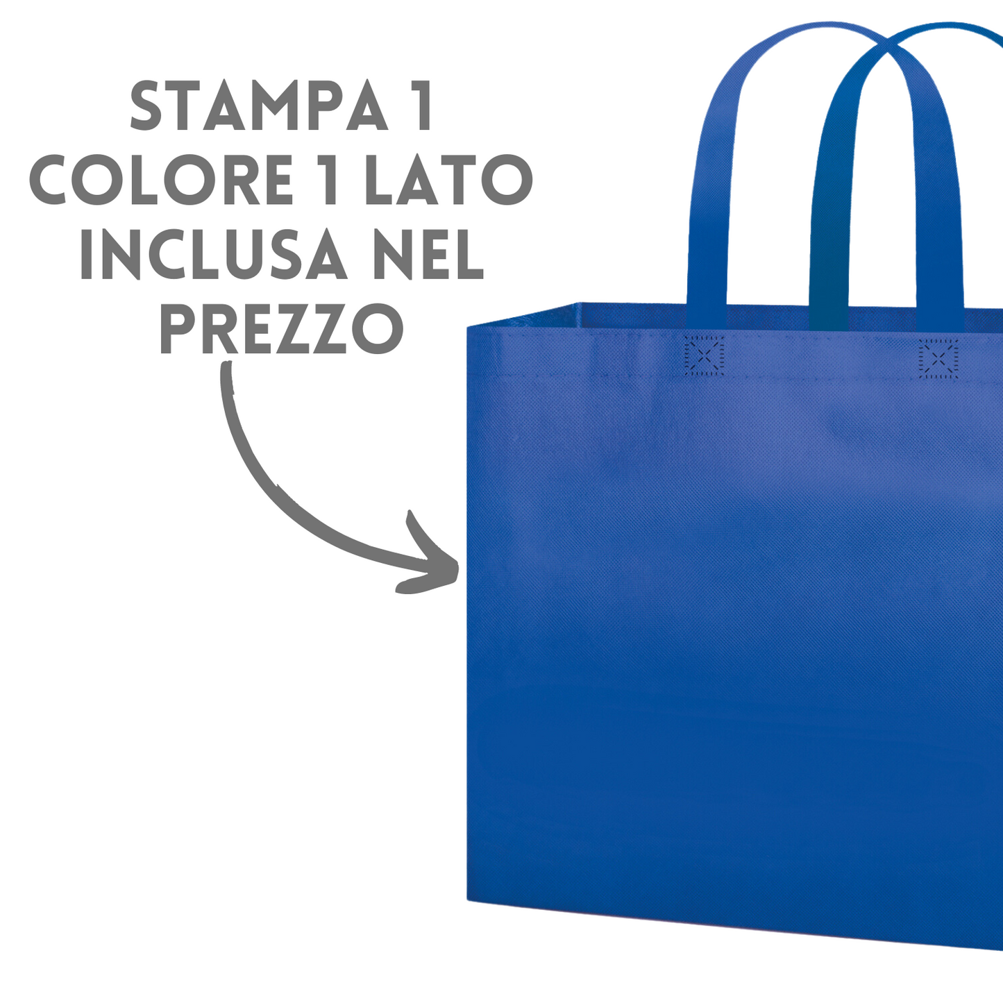 Shopping bag in TNT personalizzata PG145