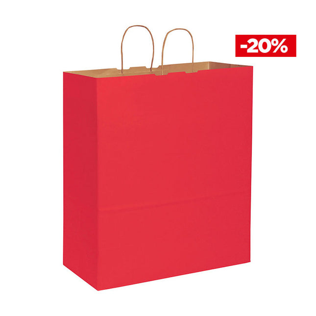 Shopper in carta 45x48x20 cm, modello PG015 per negozi ed eventi
