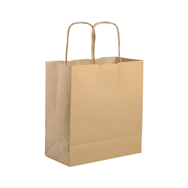 Shopper in carta 18x21x8 cm, modello PG051 per negozi ed eventi