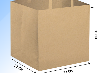 Shopper in carta per take away 32x22x33 cm | Cod. PG022