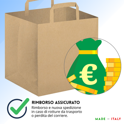 Shopper in carta per take away 32x22x33 cm | Cod. PG022