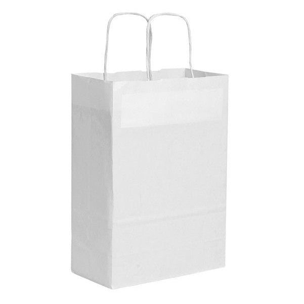 Shopper in carta 22x29x10 cm, modello PG040 per negozi ed eventi