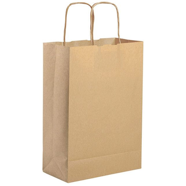 Shopper in carta 22x29x10 cm, modello PG052 per negozi ed eventi