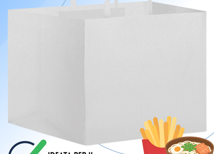 Shopper in carta per take away 32x22x33 cm | Cod. PG023