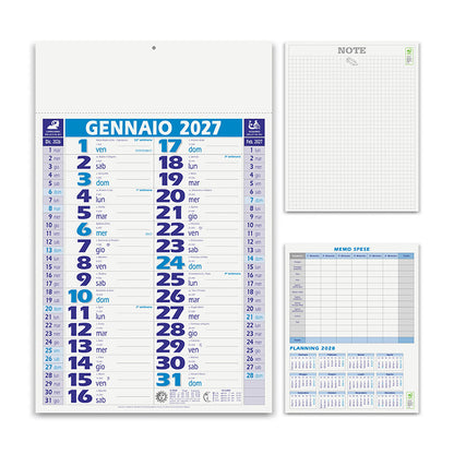 Calendario olandese personalizzato 2027 Smart