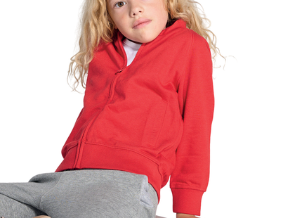 Felpa personalizzata per bambini con zip | Cod. SWRKFUZIP240