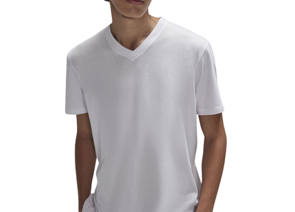 T-shirt collo a V in single Jersey pre-ristretto | Cod. BCTU008