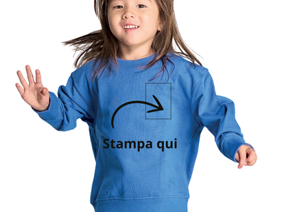 Felpa personalizzata per bambini | Cod. SWRK240