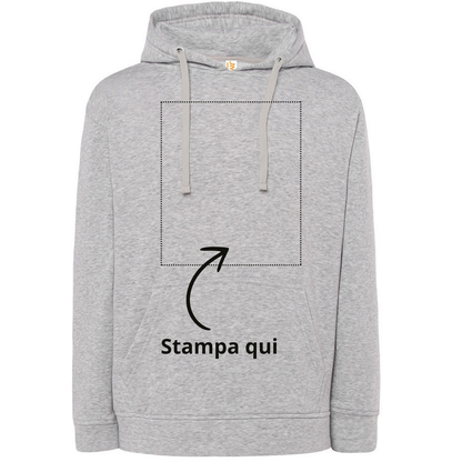 Felpa unisex personalizzata con cappuccio | Cod. SWOCEKNG