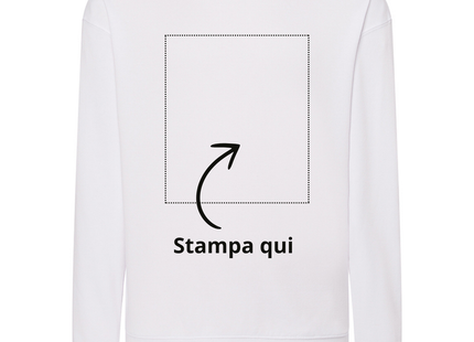 Felpa unisex personalizzata leggera | Cod. SWCR240