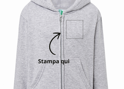 Felpa personalizzata da bambino | Cod. SWRKHOOD
