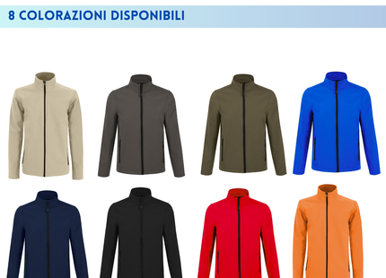 Softshell personalizzata interno micropile | Cod. BS550