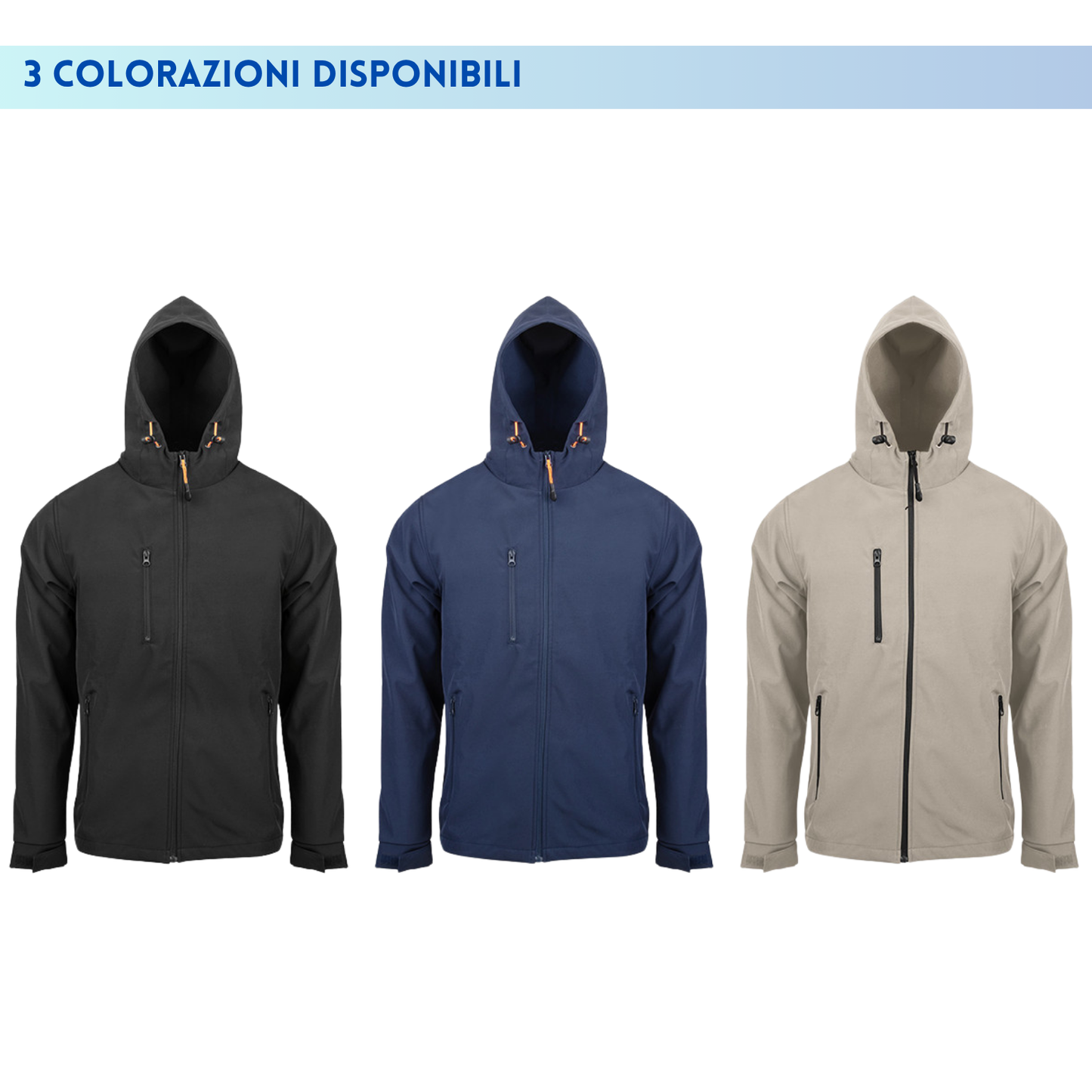 Softshell 2 strati leggera personalizzata | Cod. NK360