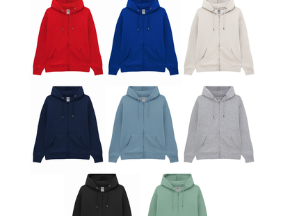 Felpa personalizzata con cappuccio e zip | Cod. BS304