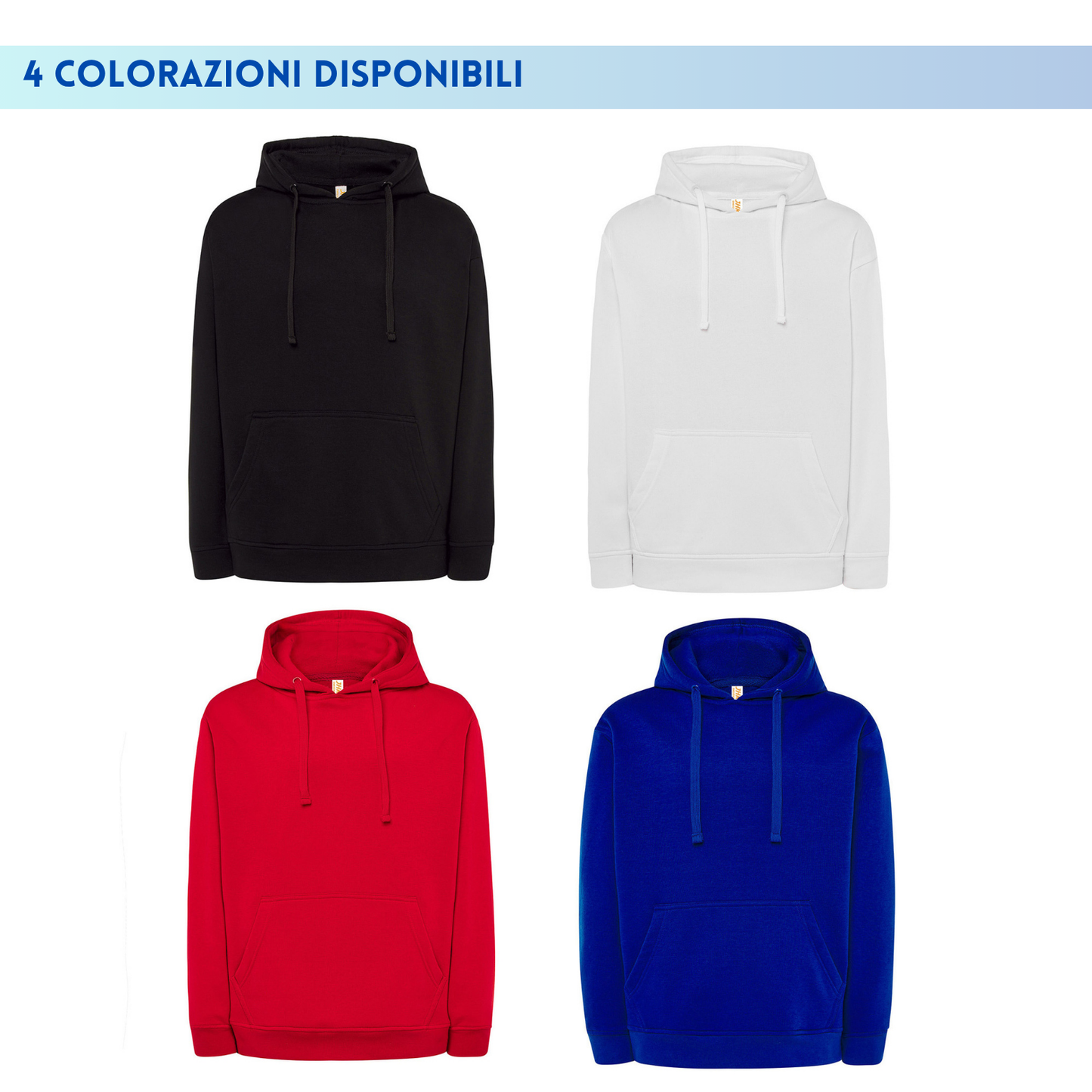 Felpa unisex personalizzata con cappuccio | Cod. SWOCEKNG