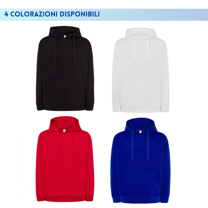 Felpa unisex personalizzata con cappuccio | Cod. SWOCEKNG