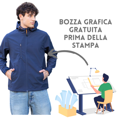 Softshell 2 strati leggera personalizzata | Cod. NK360