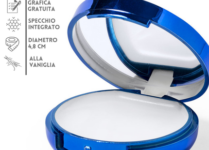 Specchietto con balsamo labbra alla vaniglia | Cod. 6784