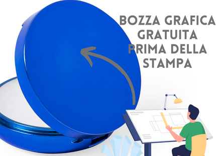 Specchietto con balsamo labbra alla vaniglia | Cod. 6784