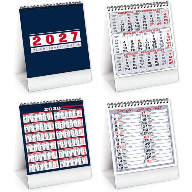 calendari personalizzati 2027