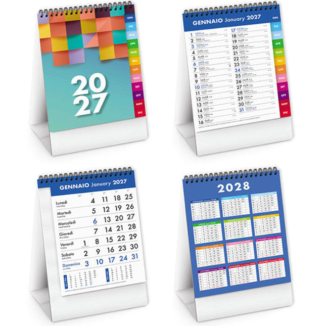 calendari personalizzati da tavolo 2027