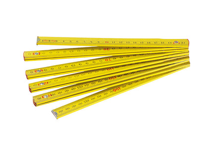 Doppio metro personalizzato in legno cm 23,5x3,2 ca - Tanganika
