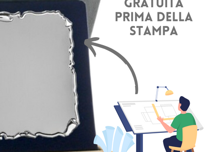 Targa riconoscimento personalizzata 20.613