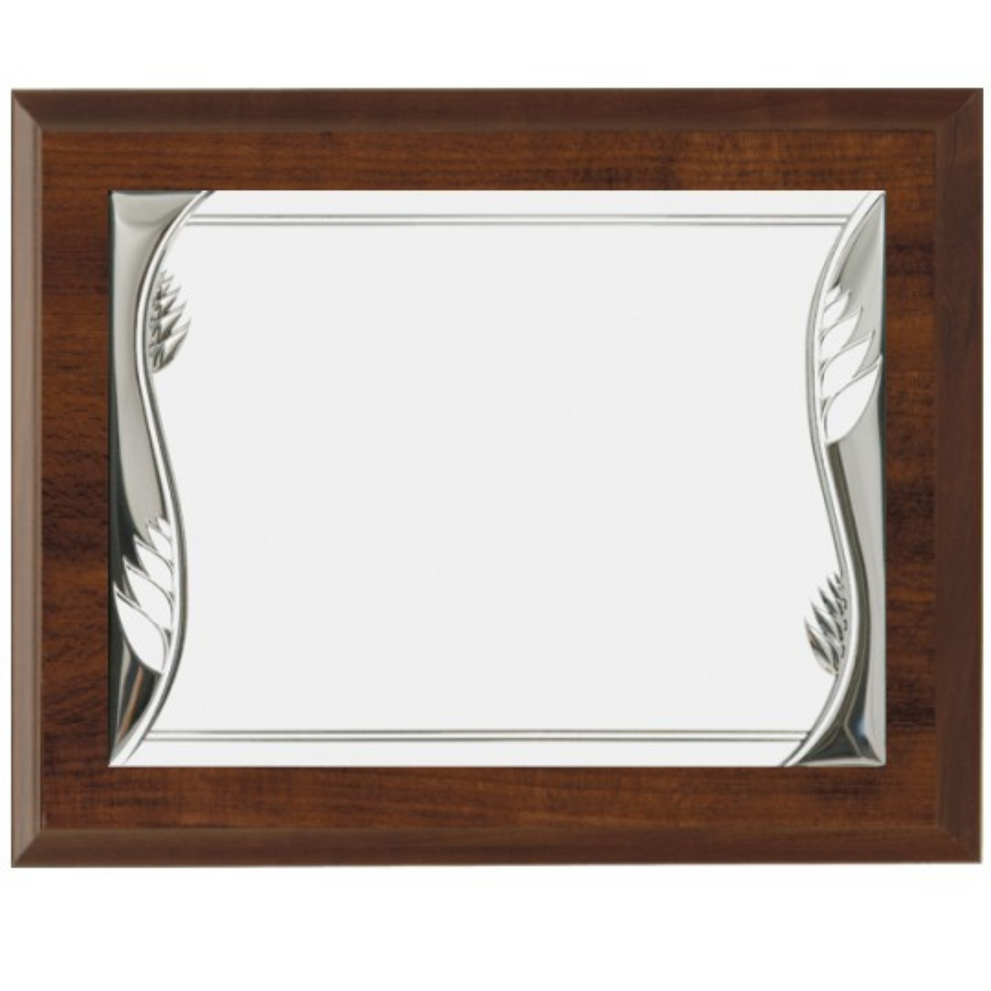 Set targa in metallo con supporto in legno 30,5x22,9 cm | Cod. 19.911
