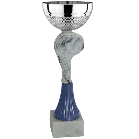 Coppa da 23 cm con tazza in metallo e base in marmo | Cod. 13.461S