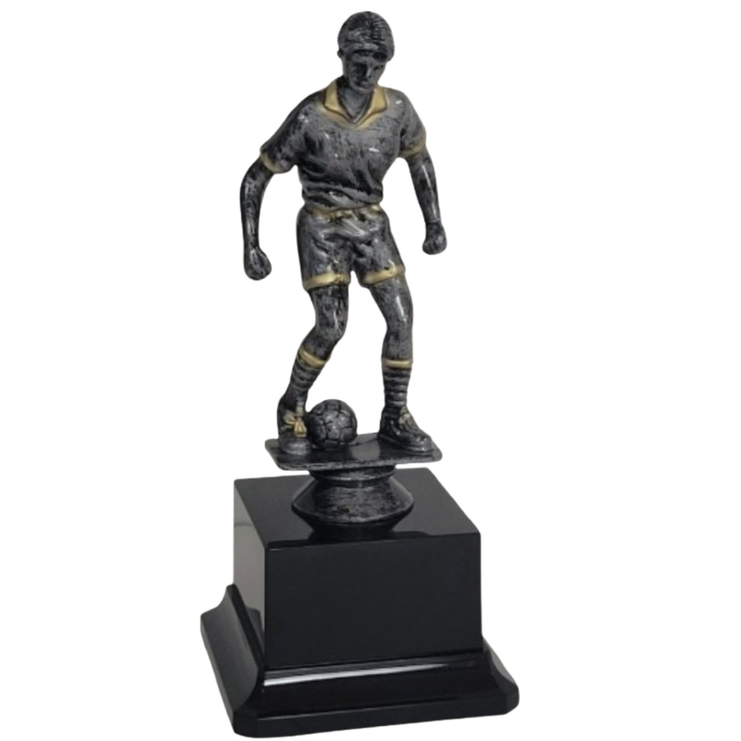 Premio calcistico femminile da 19 cm personalizzato | Cod. 14.506A