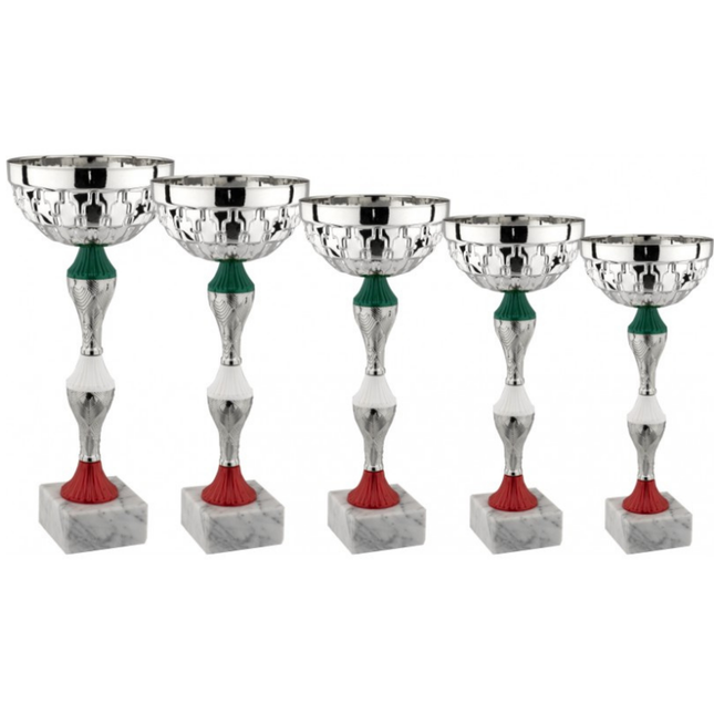 Set di 5 coppe personalizzate 37-34 - 30 - 27 - 24 cm | Cod. 12.949S