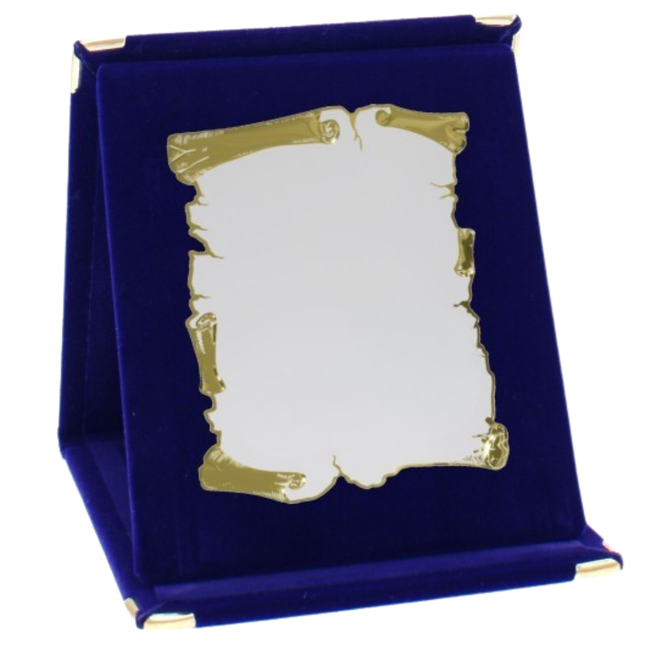 Targa personalizzata con astuccio 15x21 cm | Cod. 19.17.15B