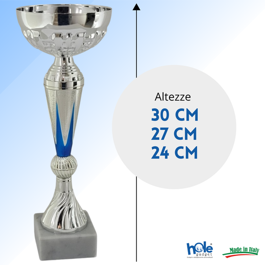 Tris di premiazioni 30 - 27 - 24 cm | Cod. 13.439
